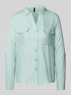 Vero Moda Regular fit overhemdblouse van pure viscose model 'BUMPY'