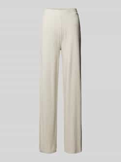 Guess Wide leg stoffen broek met labelapplicatie model 'ELSA'