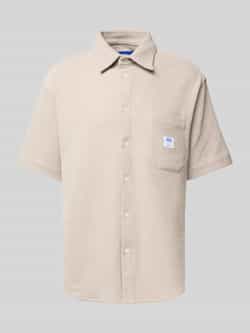 Hugo Blue Regular fit vrijetijdsoverhemd met borstzak model 'Ebronn'