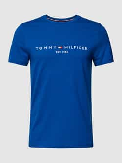 Tommy Hilfiger T-shirt met labelstitching