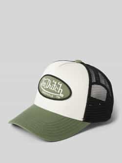 Von Dutch Trucker-pet met labelpatch model 'BOSTON'