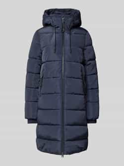 Q S by s.Oliver gewatteerde winterjas donkerblauw