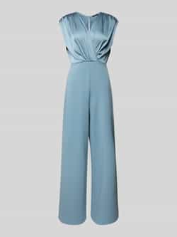 Zero Jumpsuit met V-hals en plooien