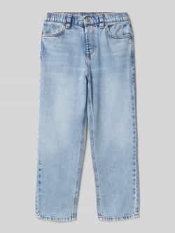 Tom Tailor Loose fit wide leg jeans van puur katoen