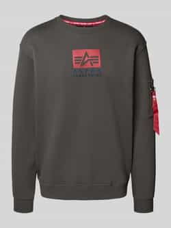 Alpha industries Sweatshirt met ritszak op de mouw