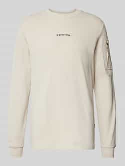 G-Star Raw Sweatshirt met ritszak op de mouw
