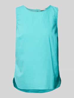 Milano italy Linnen blousetop met ronde hals