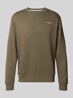 Pepe Jeans Regular fit sweatshirt van katoenmix model 'MACBETH'