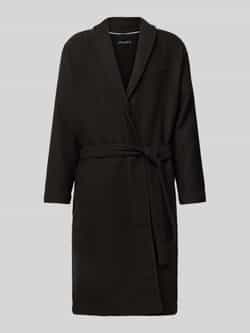 Tommy Hilfiger Regular fit badjas van puur katoen met wafelstructuur