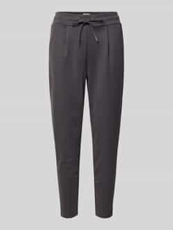 Ichi Joggingbroek met verkorte pasvorm en elastische band