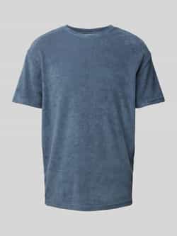Only & Sons T-shirt met geribde ronde hals model 'HELLAS'
