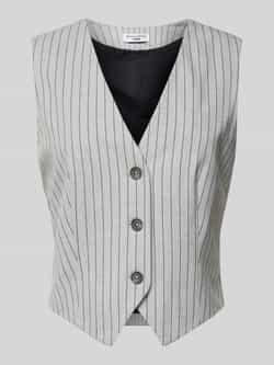 Marc O'Polo Pinstripe vest regular Gray Dames