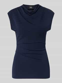 Boss Slim fit T-shirt van viscose