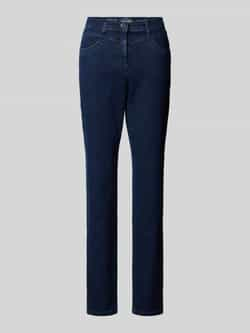 Raphaela By Brax Straight leg jeans met siernaden model 'Laura'