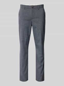 Selected Homme Fijn gestructureerde slim fit pantalon model 'ROBERT'