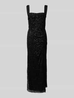 Lace & Beads Avondjurk met vierkante hals
