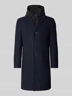 CG – CLUB of GENTS Lange jas met capuchon model 'MARNI'