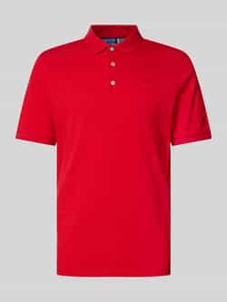 BRAX Regular fit poloshirt met labelprint model 'Pete'