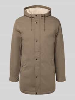 Only & Sons Regular fit parka met teddybont in de capuchon model 'ALEXANDER'