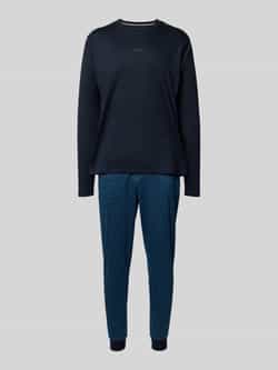Boss Regular fit pyjama van puur katoen