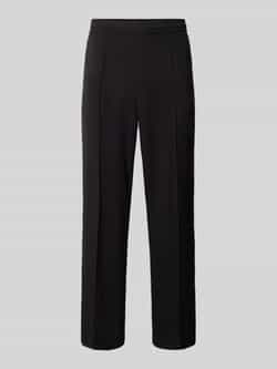 Pegador Wide leg broek met vaste persplooien model 'MOYE'