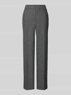 Marc Cain Wide leg stoffen broek met persplooien