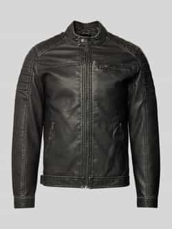 Jack & Jones Imitatieleren jack JJEROCKY WASHED PU JACKET NOOS