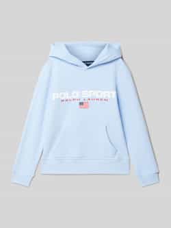 Polo Sport Hoodie met labelprint