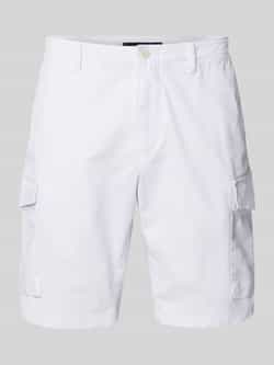 Tommy Hilfiger Regular fit korte cargobroek met riemlussen