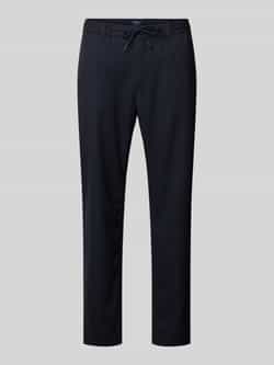 MCNEAL Tapered fit stoffen broek met Elastische band