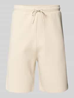 BOSS Green Regular fit sweatshorts met elastische band model 'Headlo'