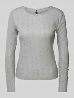 Vero Moda Regular fit shirt met lange mouwen van puur katoen model 'LISA'