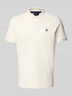 MCNEAL Regular fit poloshirt met labelstitching