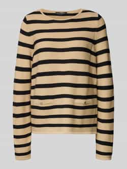 Betty Barclay Gebreide pullover met sierzakken
