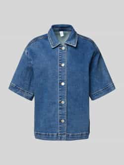 YAS Regular fit jeansblouse met 1 2-mouwen model 'DOLMA'
