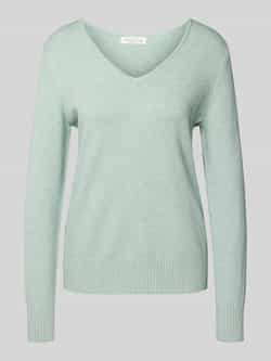 Christian Berg Woman Regular fit shirt van lange mouwen van viscosemix in gebreide look