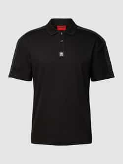 HUGO Regular fit poloshirt met labelpatch model 'Deabo'