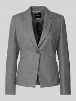 Boss Slim fit blazer van een mix van wol en lyocell model 'JIA9'