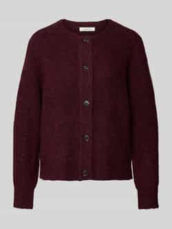 SELECTED FEMME Dames Truien & Vesten Slflulu Ls Knit Short Cardigan Bordeaux