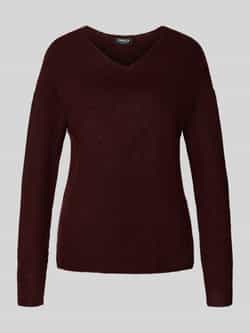Only Regular fit gebreide pullover met V-hals model 'CAMILLA'