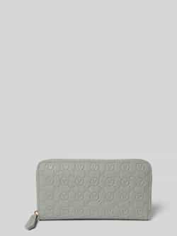 VALENTINO BAGS Portemonnee met all-over reliëflogo model 'Samba'