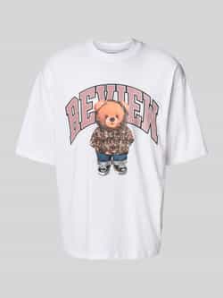 REVIEW T-shirt met labelprint