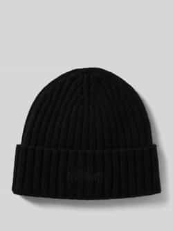 MC2 Saint Barth Muts van wolmix met labelstitching model 'WENGEN'