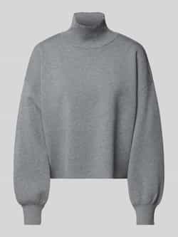 MSCH Copenhagen Gebreide pullover van viscosemix met opstaande kraag model 'Mercy East'