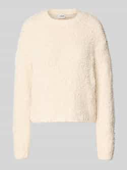 Noisy may Trui met ronde hals NMSASSY L S O-NECK KNIT FWD NOOS