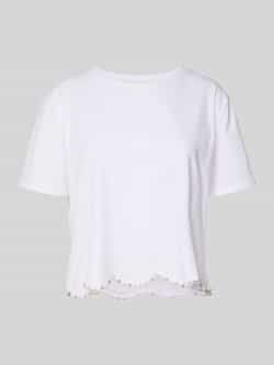 Liu Jo White T-shirt met siersteentjes