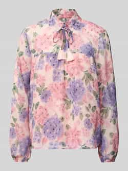Only Regular fit blouse met all-over motief model 'DINA'