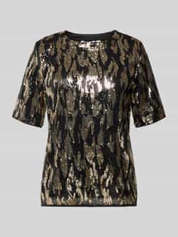 B.Young T-shirt met pailletten model 'REI TOP'
