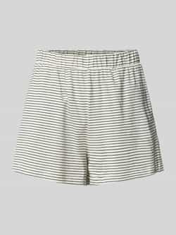 Marc O'Polo Short Mix & Match Jersey met elastische band en steekzakken opzij