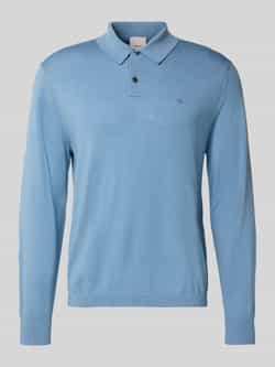 CK Calvin Klein Gebreide pullover met polokraag